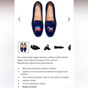 Stubbs & Wootton | Shoes | Stubbs And Wooten Palm Beach Navy  display picture 1